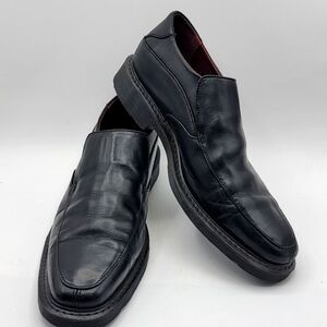 Dr‎ Martens Black Leather Slip On Shoes, Mens Casual Size 10  #1326